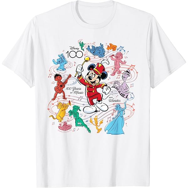 パーリーゲイツ　　WONDER / MICKEY　ディズニー100周年シャツ パーリーゲイツ】ディズニー創立100周年を記念した特別な