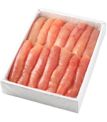 Amazon.co.jp: 築地丸中 特特大！無着色1本物！特上たらこ1kg