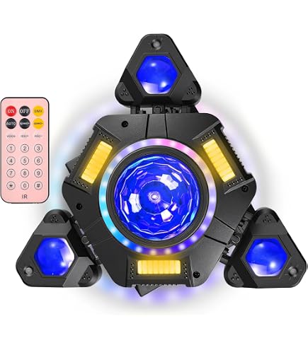 Amazon.co.jp: LED ムービングヘッド DJ ライト 19x15W RGBW 4in1