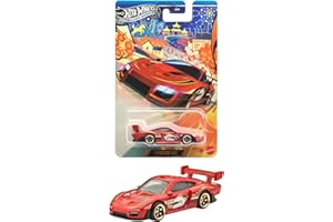 ホットウィール(Hot Wheels) シルバーシリーズ ポルシェ 935 乗り物おもちゃ ミニカー 3歳から レッド JNF49