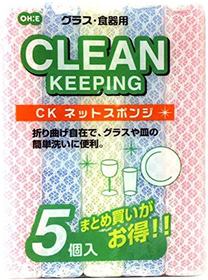 オーエ クリーンキーピング ネットスポンジ 5個入り