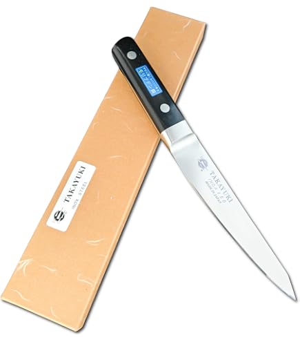 Amazon | 堺孝行 INOX 8A-ステンレス特殊鋼 両刃 (牛刀270mm[11014