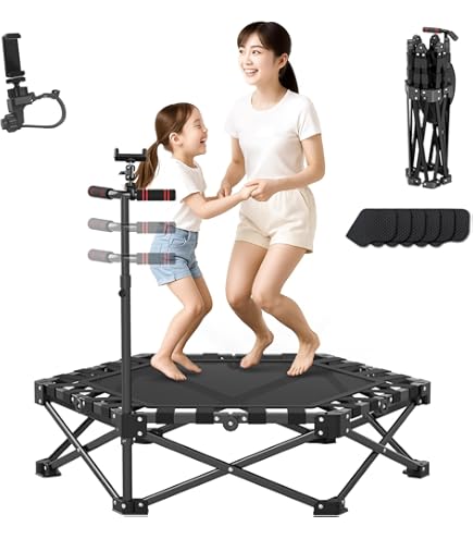 Amazon | 【公式】アイデス トランポリン シリーズ 室内用 折りたたみ