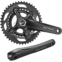 シマノFC-RX610-2 46-30T 165mm Amazon | SHIMANO(シマノ) GRX クランクセット FC-RX600-2 46×30T 11段