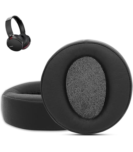 Amazon | 2個 for Sony MDR-XB950BT XB950B1 XB950N1 交換用