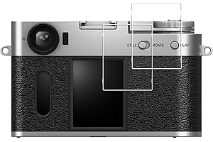 対応 FUJIFILM X half (X-HF1) ガラスフィルム【2枚セット-日本旭硝子製 】 対応 FUJIFILM X half (X-HF1) フィルム 2枚 保護フィルム 強化ガラス キズ防止 耐衝撃 飛散防止 全面保護 厚さ0.26 極