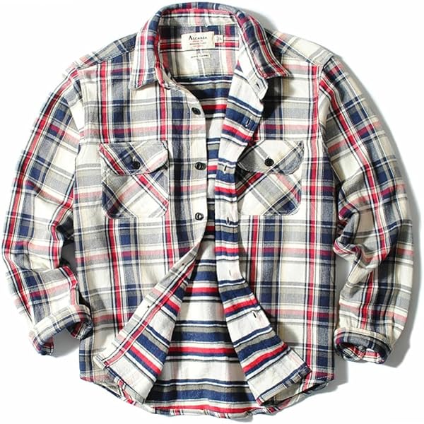 Amazon.co.jp: (シュガーケーン)SUGAR CANE 長袖 ヘビーフランネル