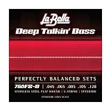 La Bella 760FSB/Deep Talkin' Bass/Standard/045-128/5strings/Stainless Flat Wound