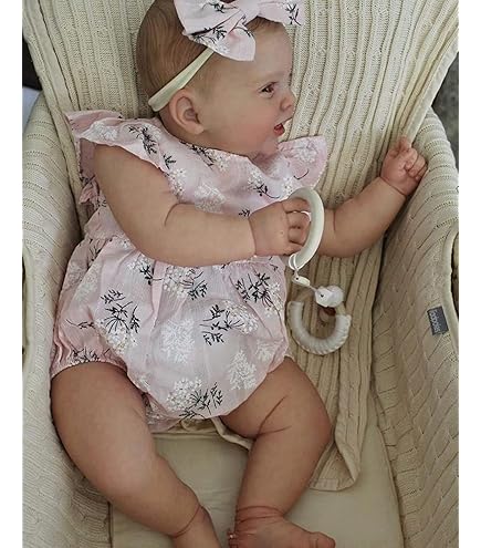 Amazon | ROSHUAN マグネットおしゃぶり 8個 リボーンドール 女の子