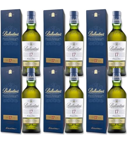 Amazon.co.jp: バランタイン17年 700ml 6本セット 【正規品】 : 食品