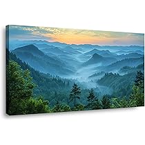 森 オシャレ 絵画 油絵 トレンド 2022 自然 山 13 森 オシャレ 絵画