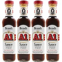Amazon.co.jp: ブランドス A1ソース(エーワンソース) 240g×4本