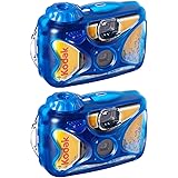Kodak Sport 水中使い捨てカメラ 使い捨てカメラ 800速 27枚撮りフィルム付き (2パック)