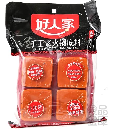 Amazon.co.jp: 小肥羊辣湯火鍋底料（シャオフェイヤン辛口火鍋の素