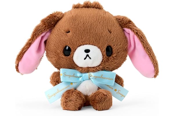 サンリオ(SANRIO) ぬいぐるみ（キャラクター大賞第2弾 ロゴリボン） シュガーバニーズ(くろうさ) 対象年齢3才以上 748421