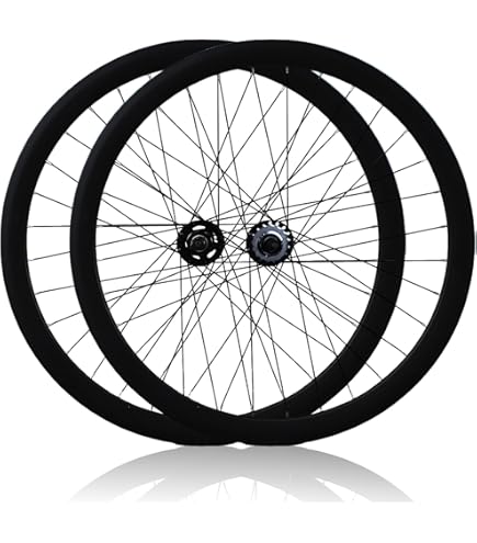 Amazon.co.jp: 700C 固定ギア バイクホイールセット 40mm シングル