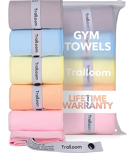 CLUZE Microfiber Face Towel Set, Super Soft Quick Drying Workout Sweat