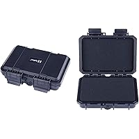 Lykus HC-4610 Waterproof Hard Case With Foam - Protective Storage For Cameras & Electronics