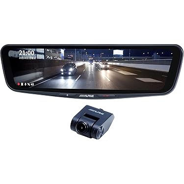 ALPINE 11.1型デジタルインナーミラー型ドラレコ ジャンク アルパイン(ALPINE) DMR-M01R 11.1インチデジタルインナーミラー