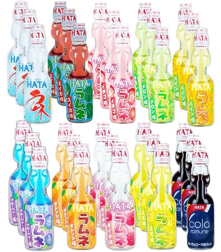 Amazon.co.jp: 【x30本】ラムネ飲料 瓶ラムネ 200ml(コスパ良し)30本