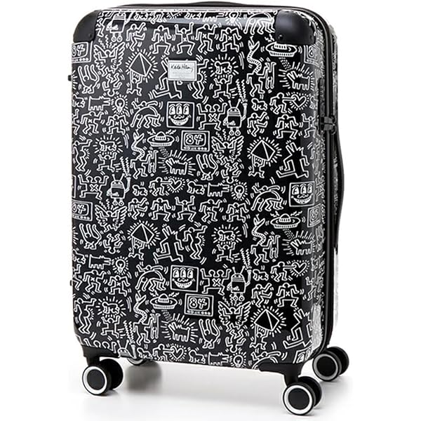 Amazon | [Keith Haring] キースヘリング キャリーケース 63L