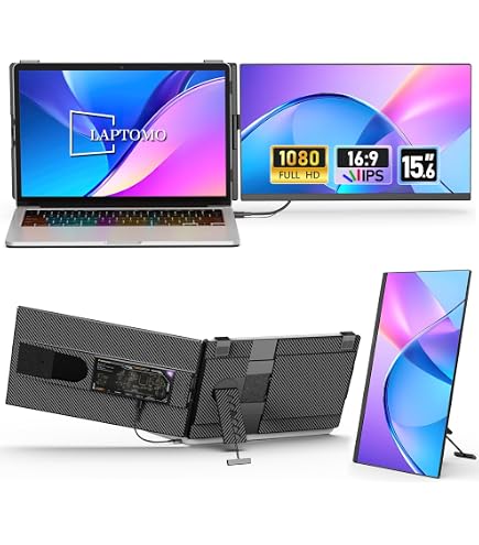 Amazon.co.jp: Laptomo ノートパソコンデュアルモニター 拡張