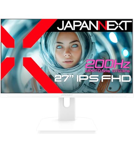 Amazon.co.jp: JAPANNEXT 27インチ IPSパネル搭載 200Hz対応