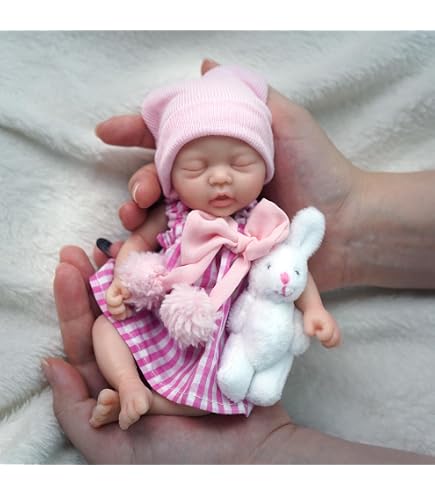Amazon | MYREBABY 7インチ ミニ シリコン ベビー リボーン ベビー
