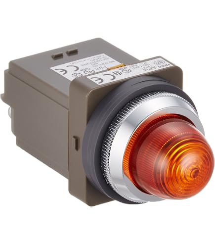 Amazon | IDEC φ30 シリーズ パイロットライト LED照光 丸形 AC100