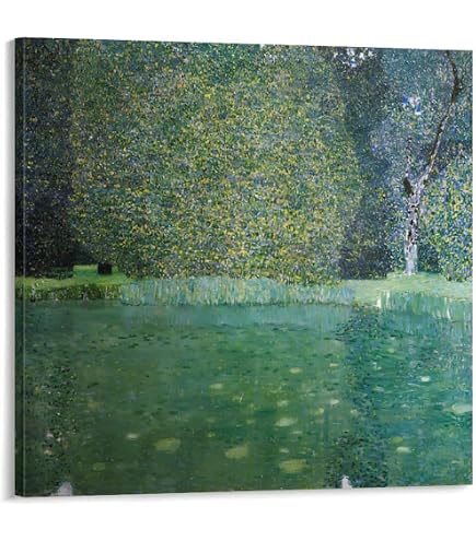 Amazon.co.jp: グスタフ・クリムト「水蛇Ⅰ」 ジクレー、シルク