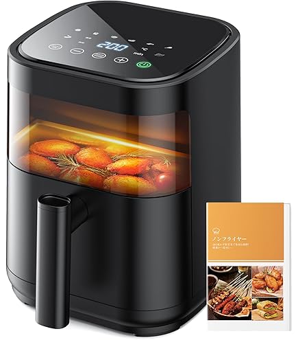 Amazon.co.jp: ノンフライヤー 3L 電気フライヤー ノンオイル
