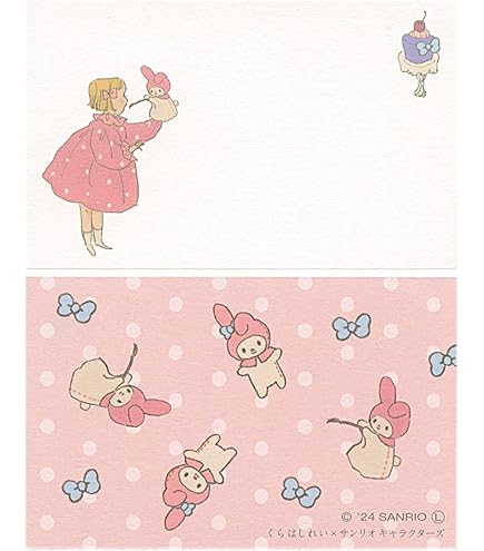 Amazon | ミニメッセージカード くらはしれい×サンリオキャラクターズ