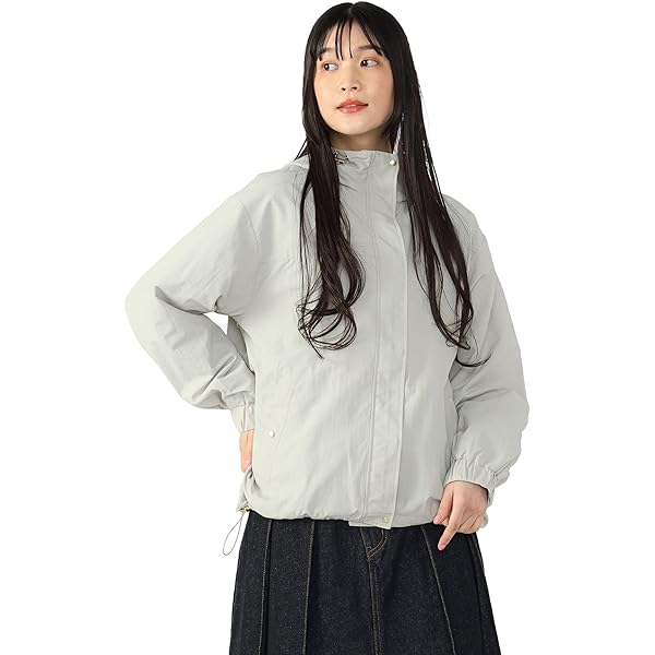 Amazon | [レイビームス] ブルゾン ナカワタ ボリューム フード