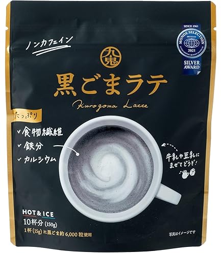 Amazon.co.jp: 九鬼産業 九鬼黒ごまラテノンスウィート 100g ×6袋