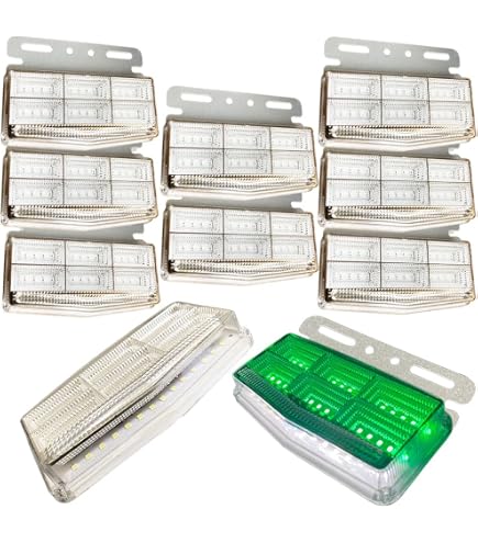 Amazon.co.jp: トラック用 角マーカーランプ 【イエロー】 24V 6W球 前