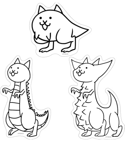 Amazon | にゃんこ大商店オリジナル ステッカーセット ウシネコ