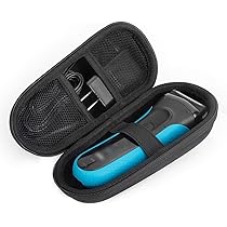 Amazon | ブラウン メンズシェーバー シリーズ5 アズールブルー 防水