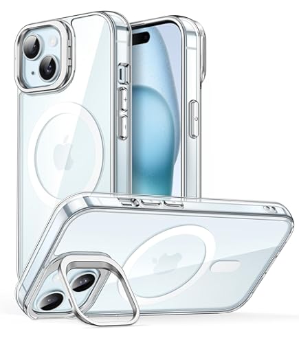 Amazon.co.jp: motomo iPhone 15 用 ケース Magsafe対応 クリア
