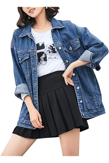 amazon oversized denim jacket