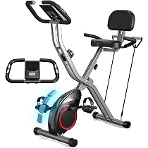 Amazon | LINBOLUSA エアロバイク フィットネスバイク 家庭用 静音 