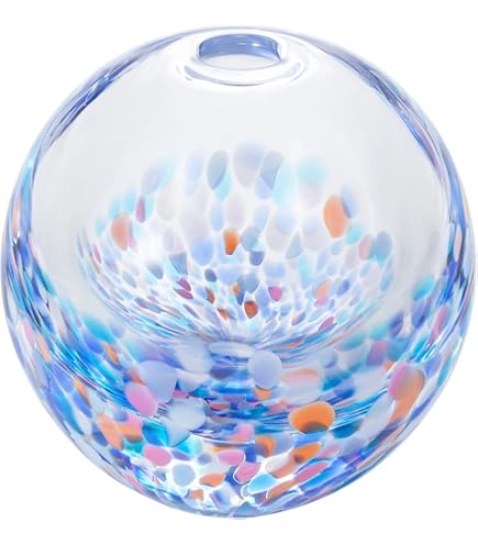 水色びいどろの花瓶☆北洋硝子　びいどろ浪漫津軽 水色びいどろの花瓶☆北洋硝子 びいどろ浪漫津軽