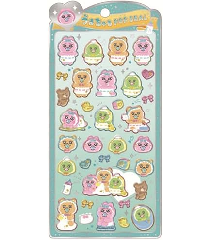 Amazon | クラックス キャラクターズ ドロップ ドロップジェリーシール