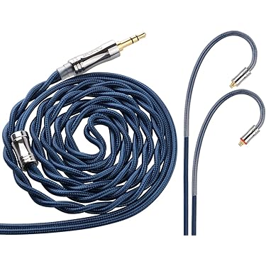 IEMケーブル ST-Zero(3) MMCX/3.5mm3極/青 IEMケーブル ST-Zero(3) MMCX/3.5mm3極/青