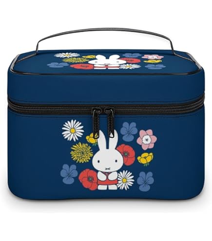 Amazon.co.jp: ミッフィー 化粧ポーチ メイクボックス 化粧品収納 洗面