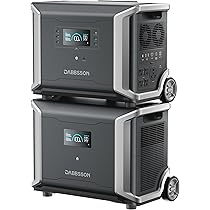 Amazon.co.jp: Dabbsson ポータブル電源DBS3500と拡張バッテリー