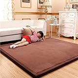 ｍｏｎｇｄｏｄｏ ラグ 極厚 厚手 北欧 3畳 はっ水 おしゃれ ラグマット 3畳 ラ・クッションラグ 190×240cm ラグ タイプ 極厚 ラグマット 北欧 撥水 ホットカーペット対応 カーペット センターラグ 長方形 厚さ30mm 80x200