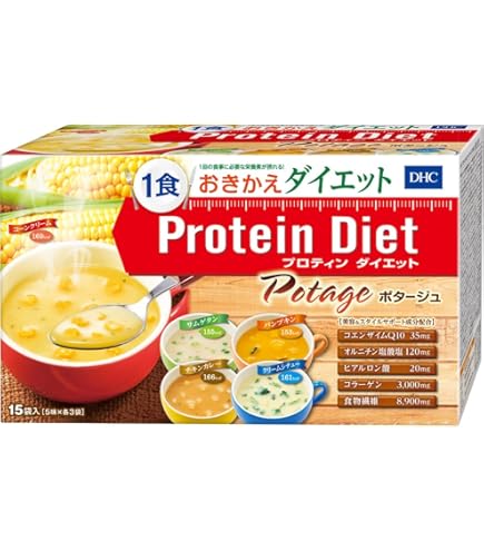 Amazon.co.jp: DHCプロティンダイエット スープリゾット 15袋入