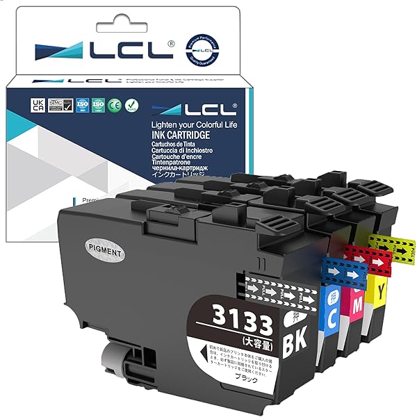 Amazon.co.jp: LCL プリンター 洗浄液 Brotherに適合する LC3133-4PK 