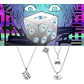 [Nozola] 呪術廻戦 獄門疆 ネックレス 五条悟 特級呪物 ペンダント コスプレ アニメ キャラクター 高還元 道具 軽量 小物 グッズ ファッション アクセサリー ハロウイン クリスマス プレゼント (獄門疆)