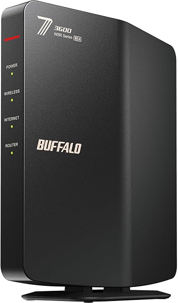 【Amazon.co.jp限定】バッファロー WiFi ルーター 無線 LAN Wi-Fi 7 11be デュアルバンド 2882+688Mbps エコパッケージ 【 iPhone 17 / 17e / 17 pro 動作確認済み 】 WSR3600BE4P/NBK - 1